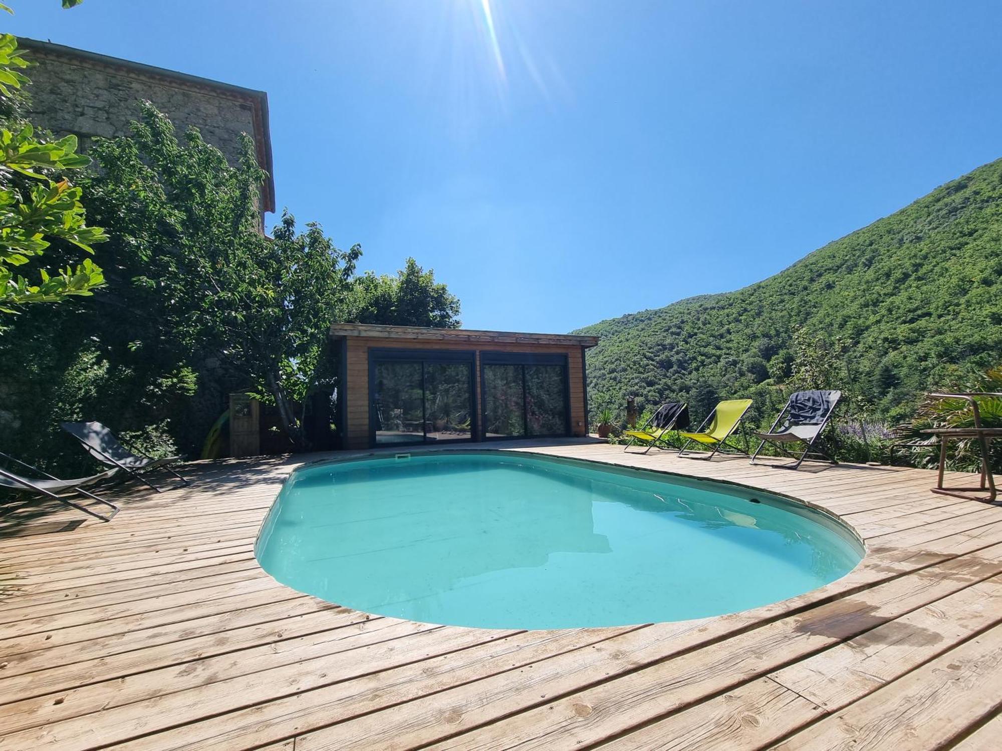 Villa Mas Montet Chez Raphael Valleraugue Exterior foto