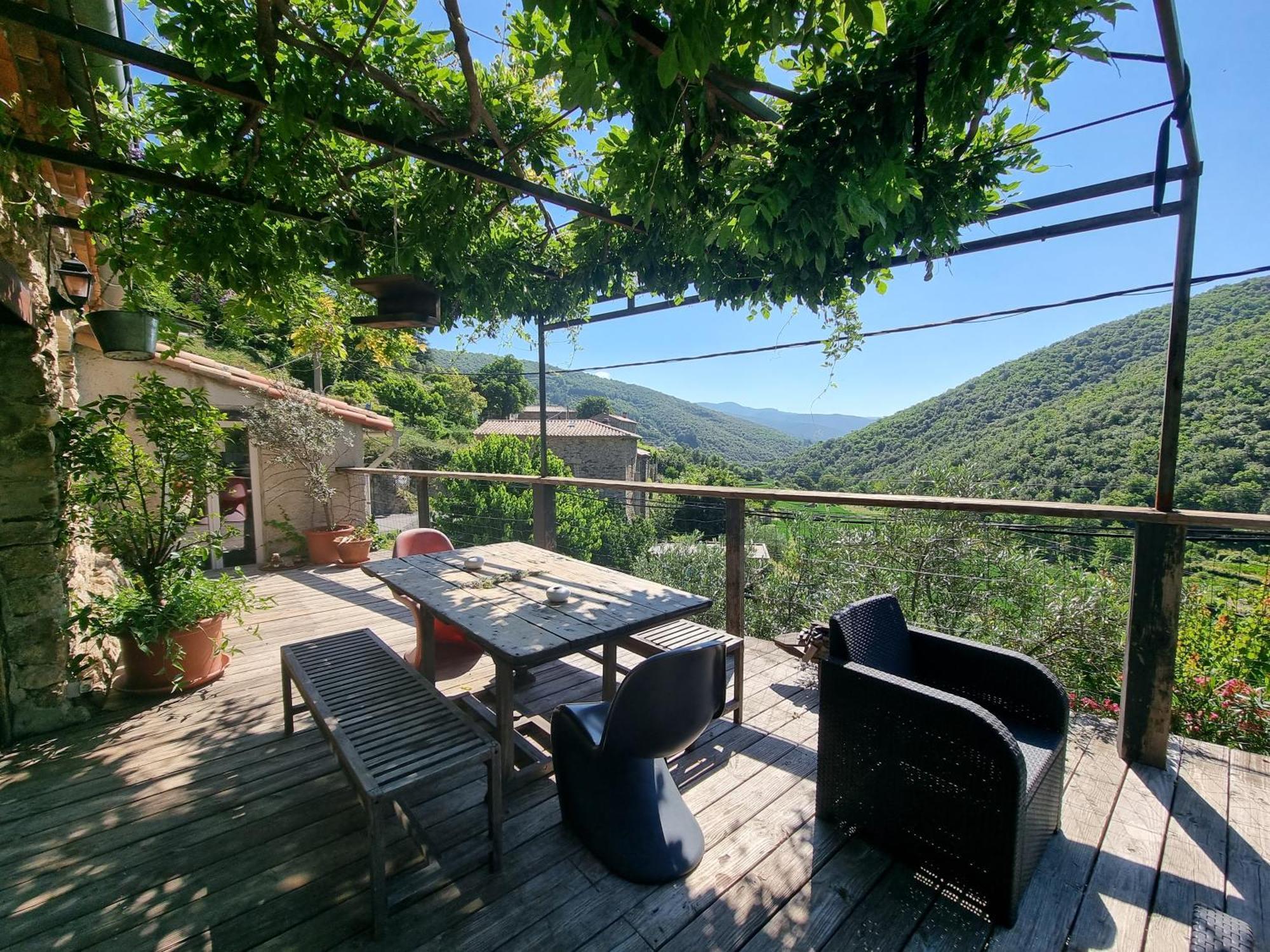 Villa Mas Montet Chez Raphael Valleraugue Exterior foto